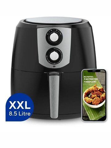 Мультипіч Kumtel HAF 03 XXL 1800w 8500 мл Black 000043833 фото