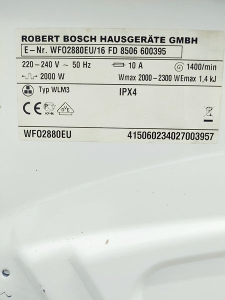 Стиральная машина Bosch Maxx WFO2880EU 16 000036233 фото