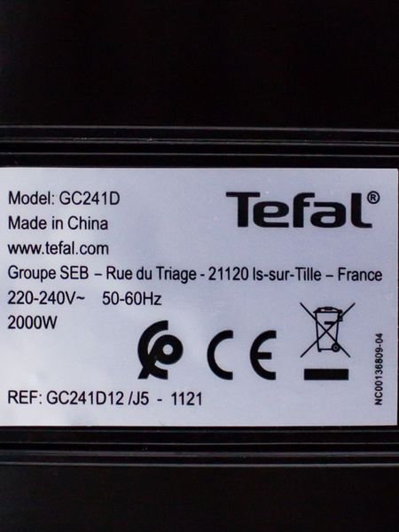 Контакт гриль Tefal GC241D 2000w продам LPNHK067048459 40е 000030879 фото