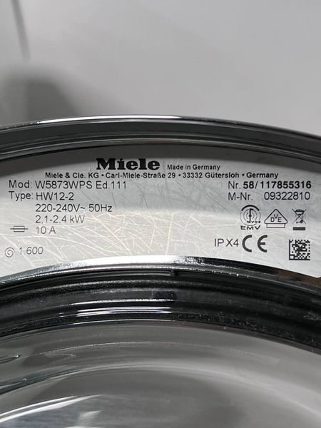 Стиральная машина Miele W 5873 WPS 000038493 фото