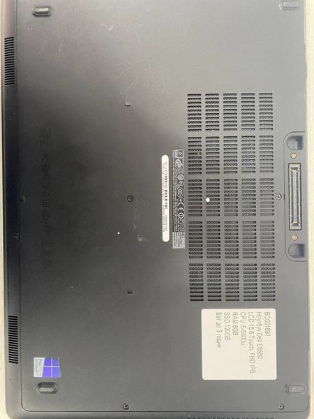 Ноутбук Dell E5550 15.6 Touch бат до 3 часов 000048065 фото
