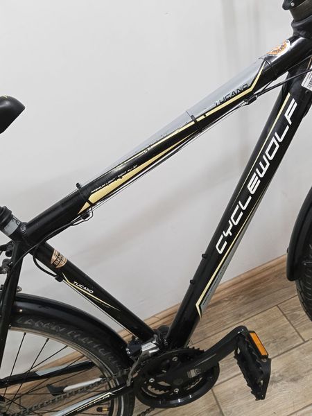 Велосипед 26 Cyclewolf дорожній чорний алюм 000047778 фото