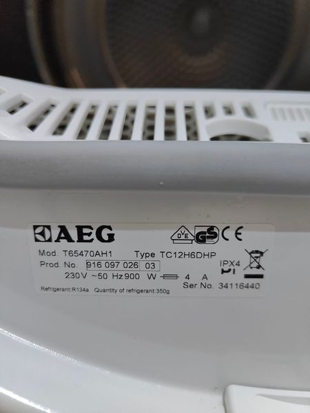 Сушильна машина AEG Protex Lavatherm T65470AH1 900W 7кг sn 34116440 000051751 фото