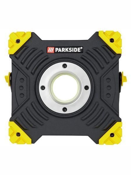 Прожектор світлодіодний Parkside PAAL 6000 B2 2000 Lm 6000mAh Black Yellow 000037789 фото