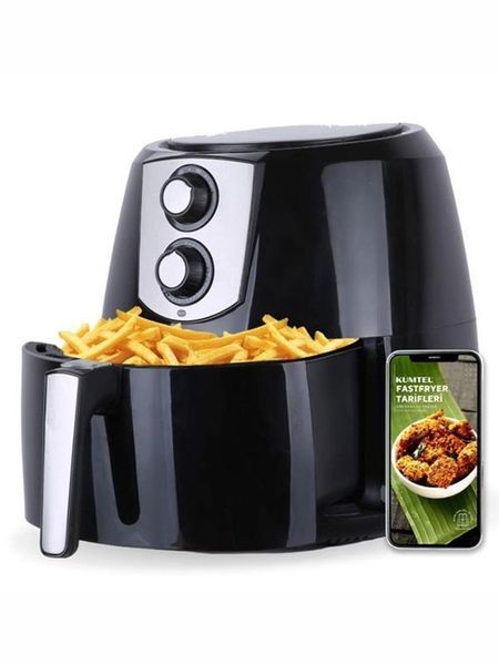 Мультипечь Kumtel HAF 03 XXL 1800w 8500 мл Black 000043833 фото
