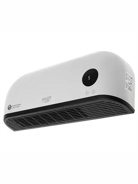 Тепловентилятор настенный Adler AD 7751 2000w White 000045894 фото