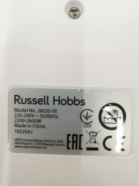 Праска бездротова Russell Hobbs 26020 56 2600w LPNHE536012888 67е 000026685 фото