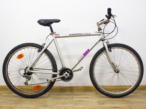 Велосипед 26 Alu Bike 21Gang гірський сірий алюм 000024414 фото