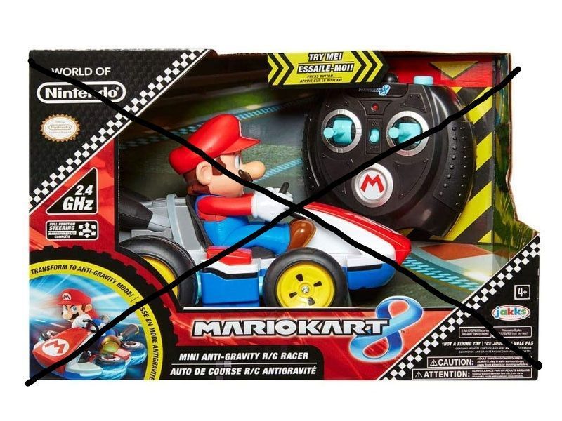 Машинка на радіокеруванні Nintendo 02497 Jakks Pacific сток LPNHE519667742 49е 000026868 фото