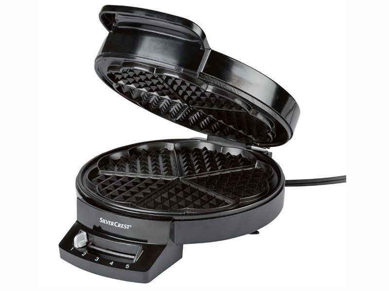 Вафельниця SilverCrest SWE 1200 D1 1200w 000035080 фото