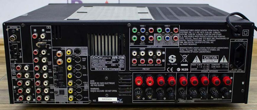 Підсилювач Denon AVR-2106 450W sn 5083304224 000008584 фото