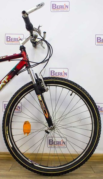 Велосипед 26 Next all terrain shock гірський чорно-червоний хром 000017119 фото