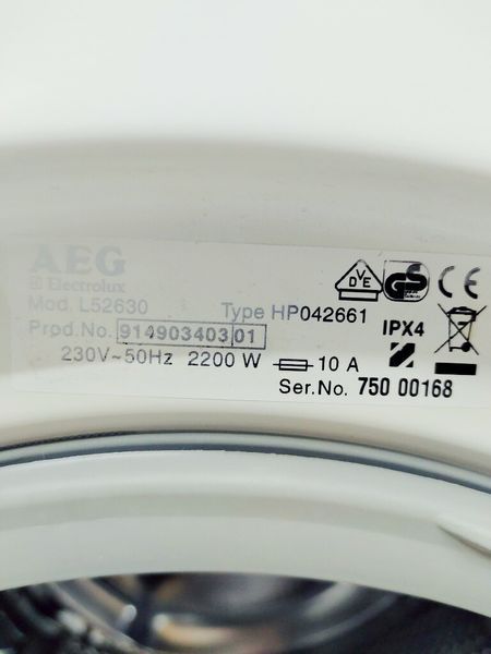 Стиральная машина AEG L52630 000035560 фото