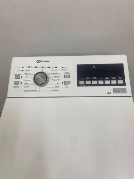Стиральная машина вертикальная Bauknecht WMT Style 722 Zen 2000W 7кг sn 858350203050 000048168 фото