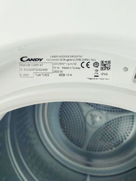 Стирально сушильная машина 2в1 Candy CSE V10DF 47 000040127 фото Стирально сушильная машина 2в1 Candy CSE V10DF 47 000040127 фото