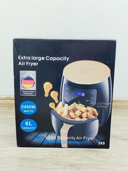 Мультипечь Extra Large Capacity Air Fryer 389 2400w 6л 000045099 фото
