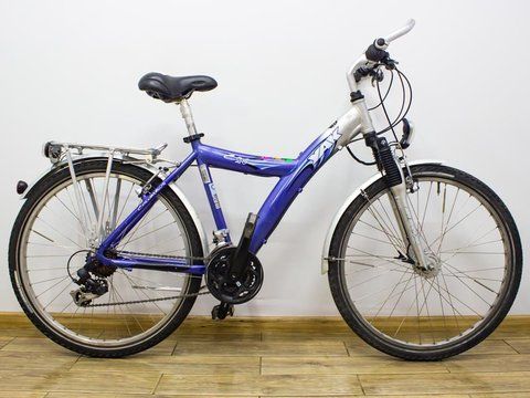 Велосипед 26 Colambus Yak гірський синій алюміній 000021128 фото