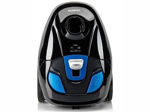 Пилосос мішковий Kumtel HVC 01 1700w 2500 мл Gey Blue 000042703 фото