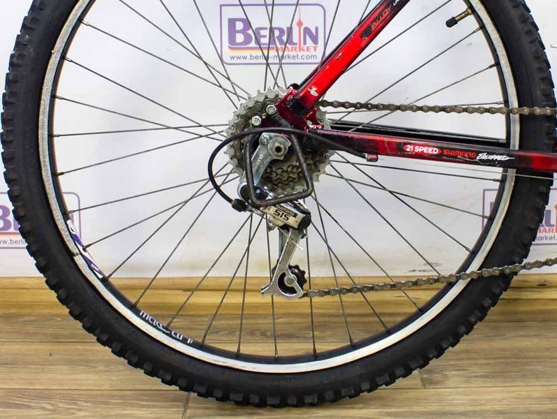 Велосипед 26 Next all terrain shock гірський чорно-червоний хром 000017119 фото