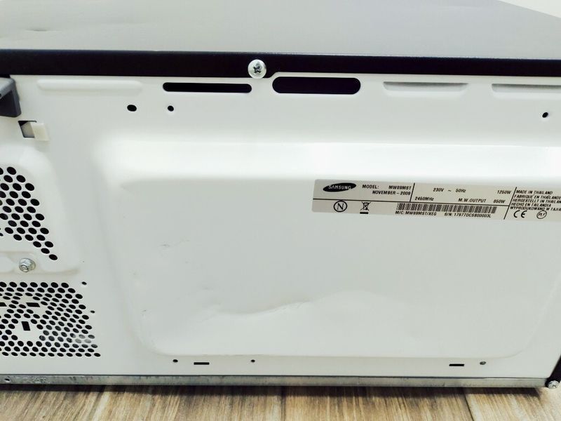 Мікрохвильова піч Samsung MW89MST 1250w sn 17977DCS800003L 000036900 фото