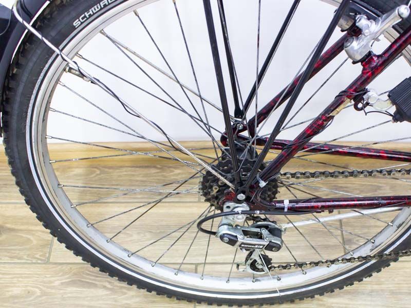 Велосипед 26 Ravger All Terrain Bike дамова бордова сталь 000024404 фото