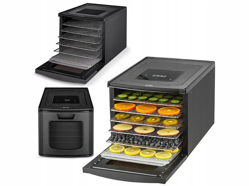 Сушіння для овочів та фруктів First FA 5126 9 500w Black 000044538 фото
