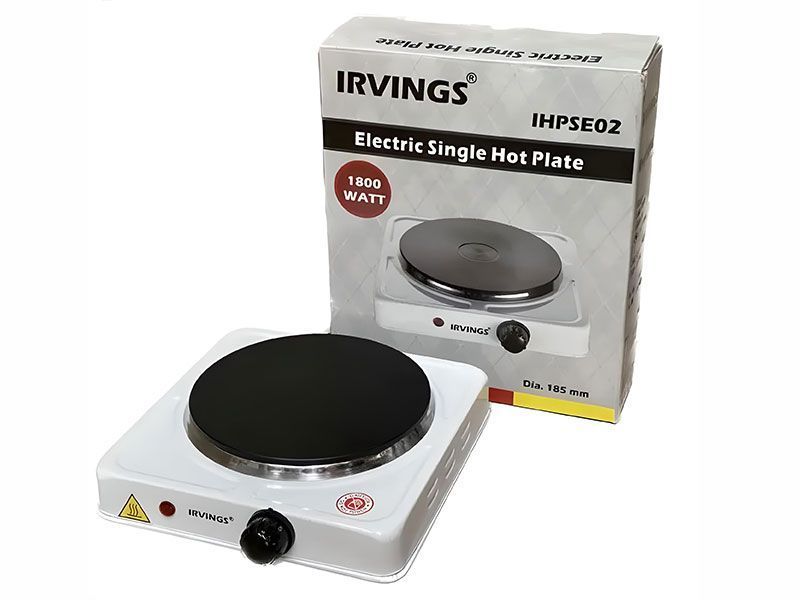 Плита электрическая Irvings IHPSE02 1800w 1 конфорка 000037324 фото