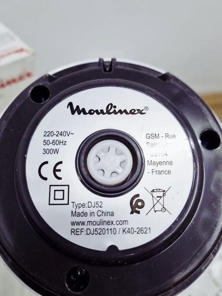 Подрібнювач Moulinex DJ5201 300w сток LPNHE586105746 33е 000033730 фото