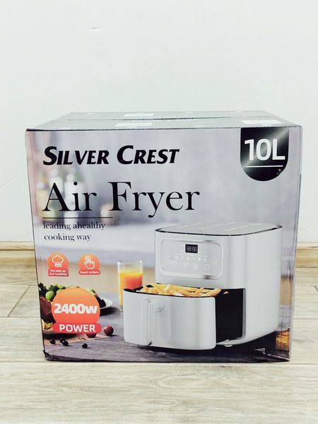 Мультипечь SilverCrest Air Fryer 2400w 10л White 000045076 фото