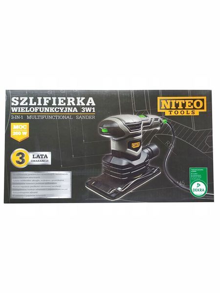 Шліфмашина 3в1 Niteo Tools MFS0298 21 200w 000028969 фото