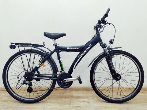 Велосипед 26 Kalkhoff FlashSport гірський чорний алюм 000042998 фото