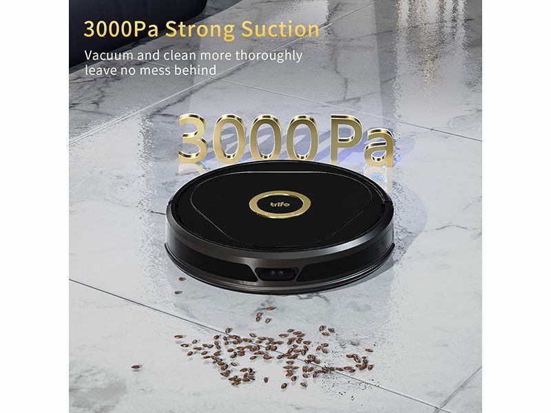 Пылесос робот Trifo Lucy LUC S 3000 Pa WiFi Black 000042210 фото