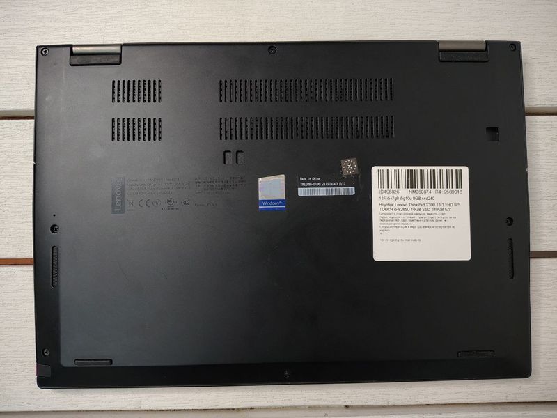 Ноутбук Lenovo ThinkPad X390 13.3 FHD бат до 5 часов 000051541 фото