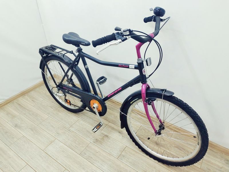 Велосипед 26 Kettler AluRad ​​CityCruiser гірський чорний алюм 000043005 фото