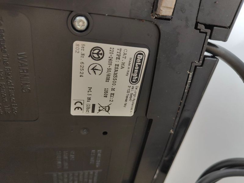 Кофемашина Delonghi Perfecta ESAM5500.M 1350W sn 62524 000050421 фото