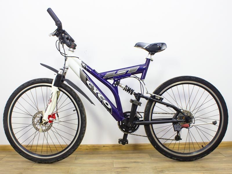 Велосипед 26 Cyco C двопідвіс синій алюміній 000019453 фото