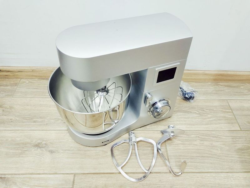 Миксер планетарный тестомес Sanlida SM 1570L 1800w Grey 000042229 фото