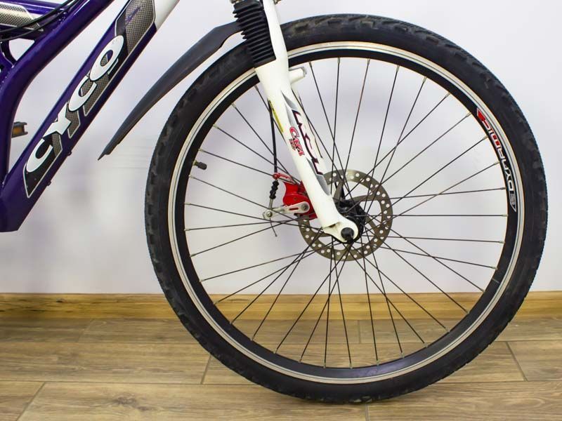 Велосипед 26 Cyco C двопідвіс синій алюміній 000019453 фото