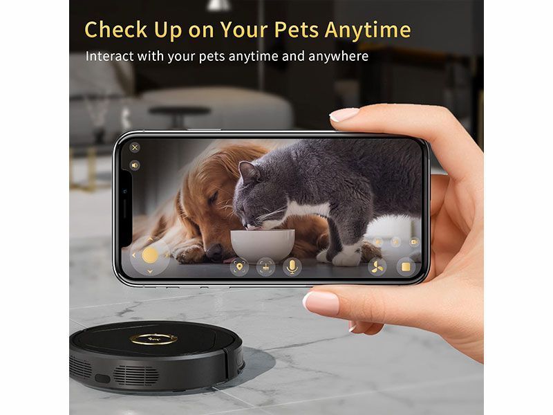 Пылесос робот Trifo Lucy LUC S 3000 Pa WiFi Black 000042210 фото
