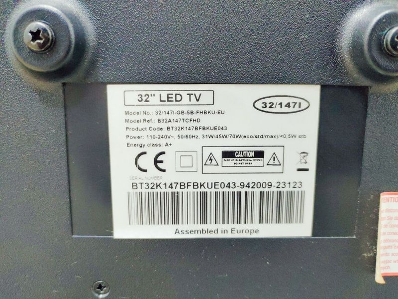 Телевизор 32 Blaupunkt B32A147TCFHD LED HD 000044668 фото