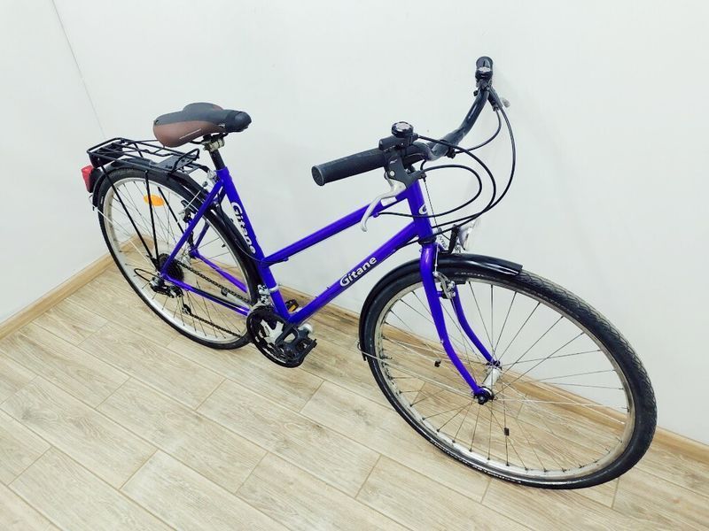 Велосипед 28 Gitane дамка синій хром 000039822 фото