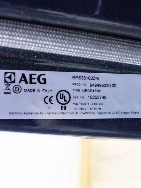 Электродуховка AEG BPS33102ZM 000030497 фото