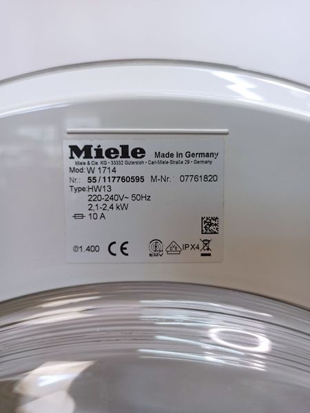 Стиральная машина Miele W 1714 000040514 фото
