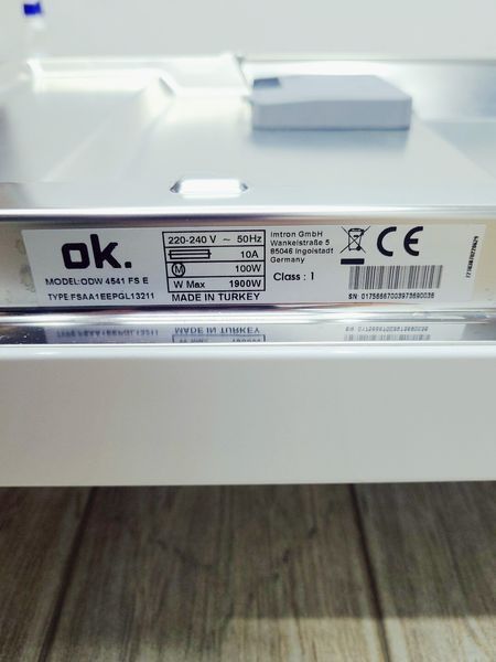 Посудомоечная машина OK ODW 4541 FS 000041750 фото
