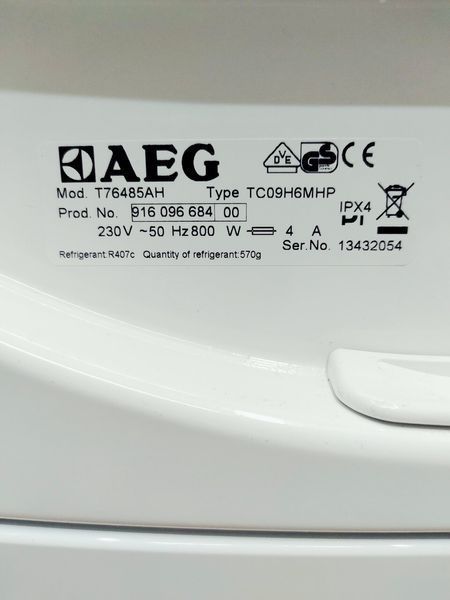 Сушильная машина AEG Protex T76485AH 000046032 фото