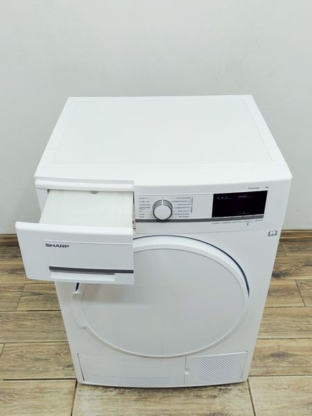 Сушильна машина Sharp KD GCB72BW DE 2700w 7 кг sn 00721177010130150753 000044305 фото