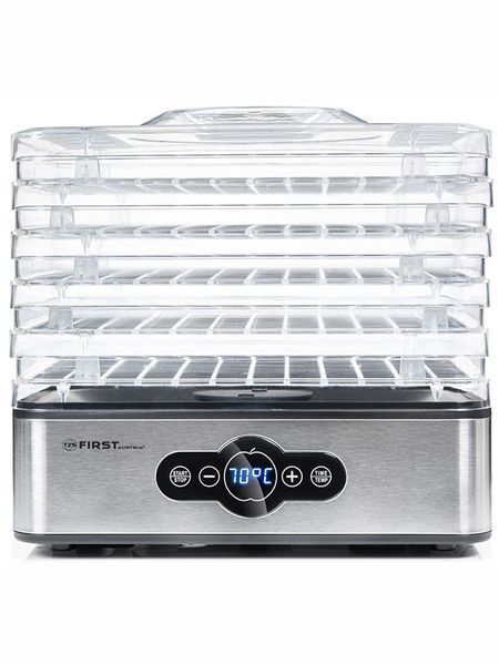 Сушіння для овочів та фруктів First FA 5126 5 240w Grey 000044560 фото