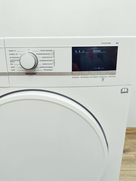 Сушильна машина Sharp KD GCB72BW DE 2700w 7 кг sn 00721177010130150753 000044305 фото