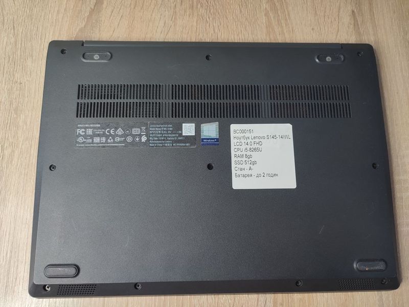 Ноутбук Lenovo S145 14IWL 000044124 фото