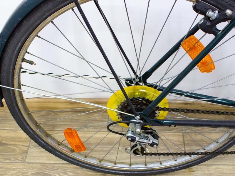 Велосипед 28 Active дорожній зелено-фіолетовий хром 000028489 фото
